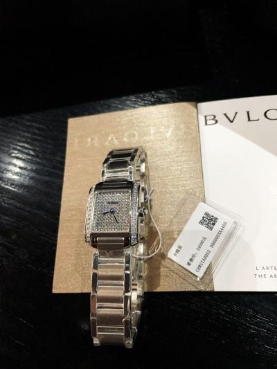 Cartier France Tank 25*20MM Diamond Lady Fashion Watch
